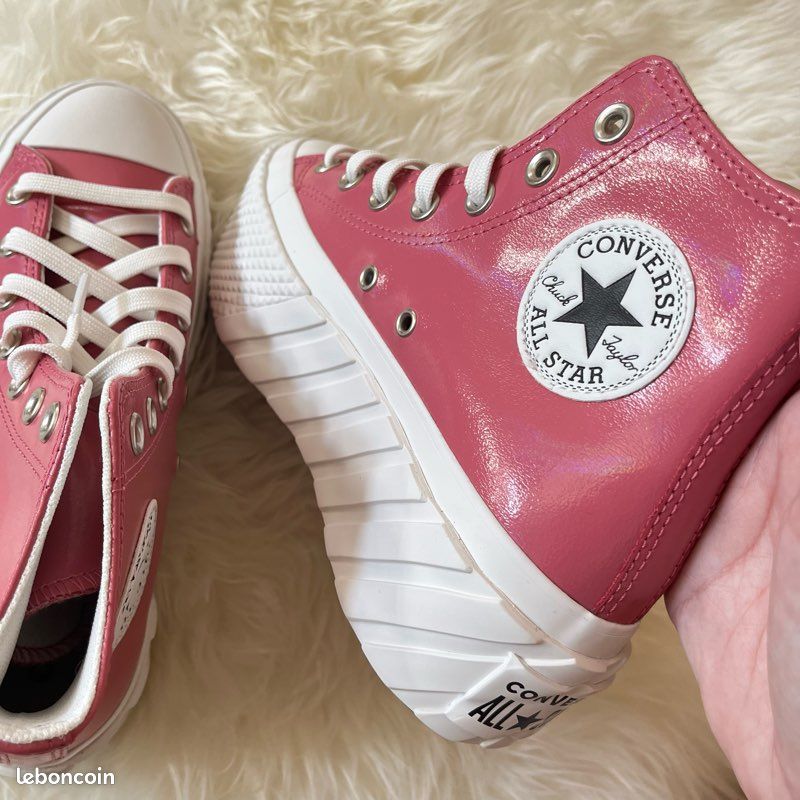 Converse Plateforme Converse Blanche Femme Aliexpress
