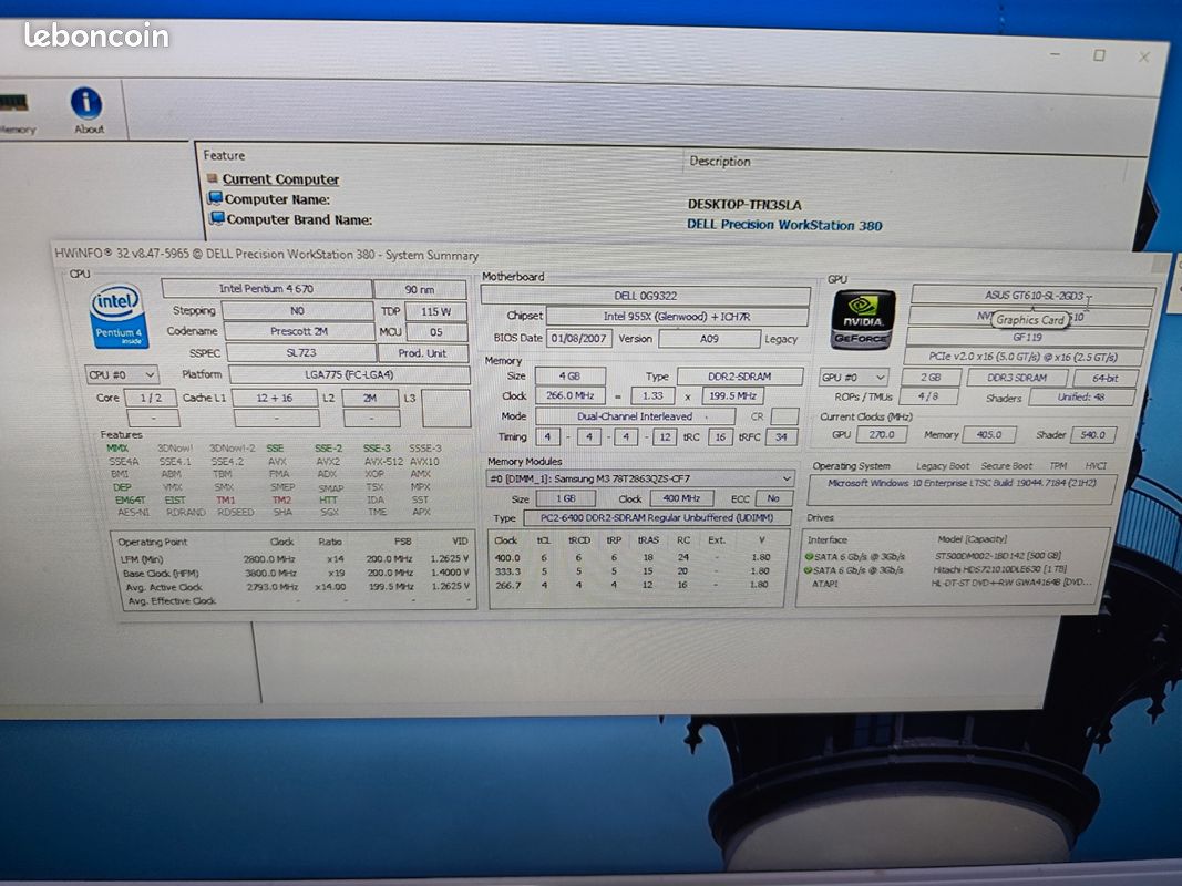 Dell précision 380 (image 4)