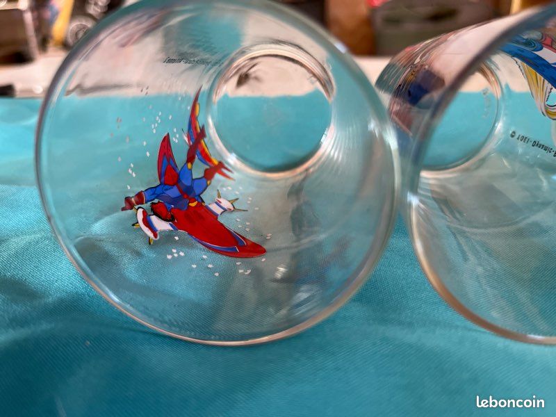 Lot verre goldorak X 3 (image 6)
