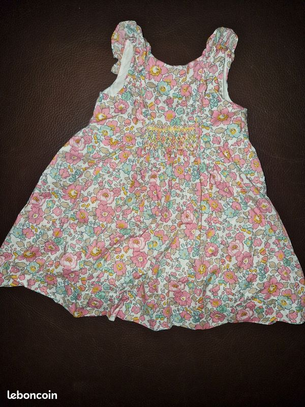 Robe liberty betsy rose Cyrillus mois Vêtements bébé