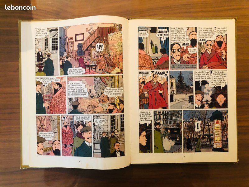 BD Adèle Blanc Sec EO 1976 le Démon de la Tour Eiffel par Tardi (image 9)