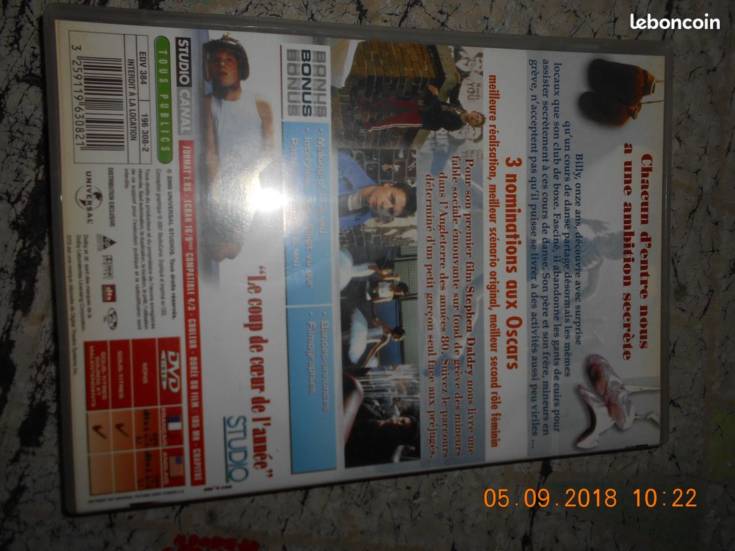 Dvd de Billy Eliott (image 2)