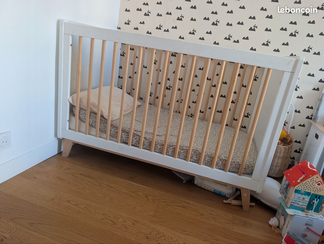 Lit bébé bois Maisons du Monde (image 1)