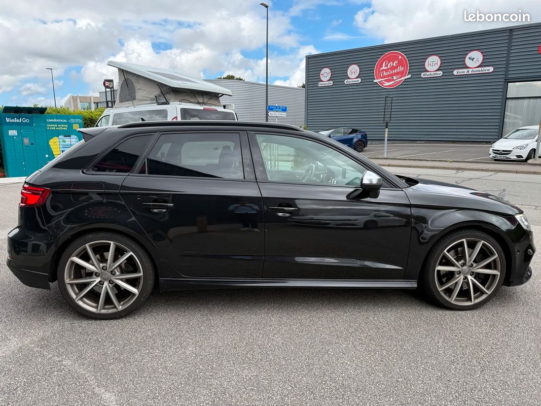Audi S3 8v2 2.0 TFSI 310cv quattro Pack CARBON Noir panthere (image 6)