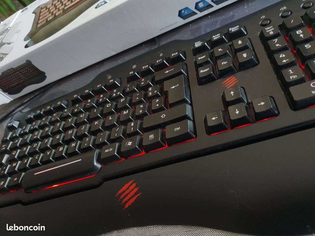 Clavier gaming mad catz (image 2)
