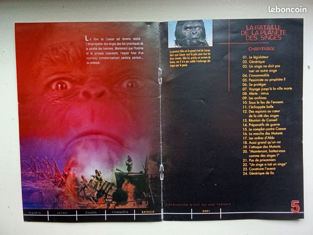 DVD films planète des singes (image 9)