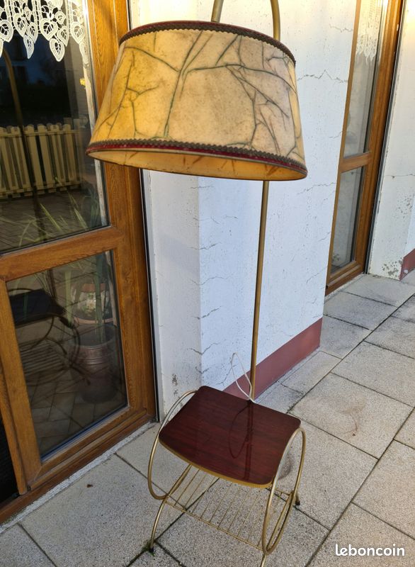 Lampadaire liseuse vintage (image 3)