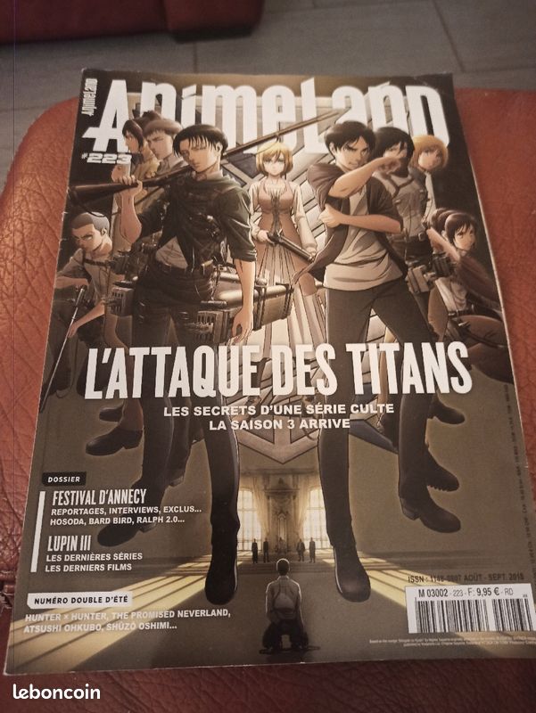 L attaque des titans Animeland 223 (image 1)