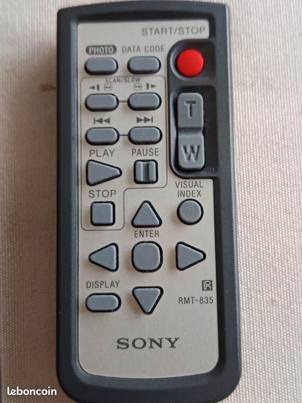 Télécommande SONY RMT-506 Pour Caméscope Video 8 - Origine, Sans Fil, Occasion Avec Garantie