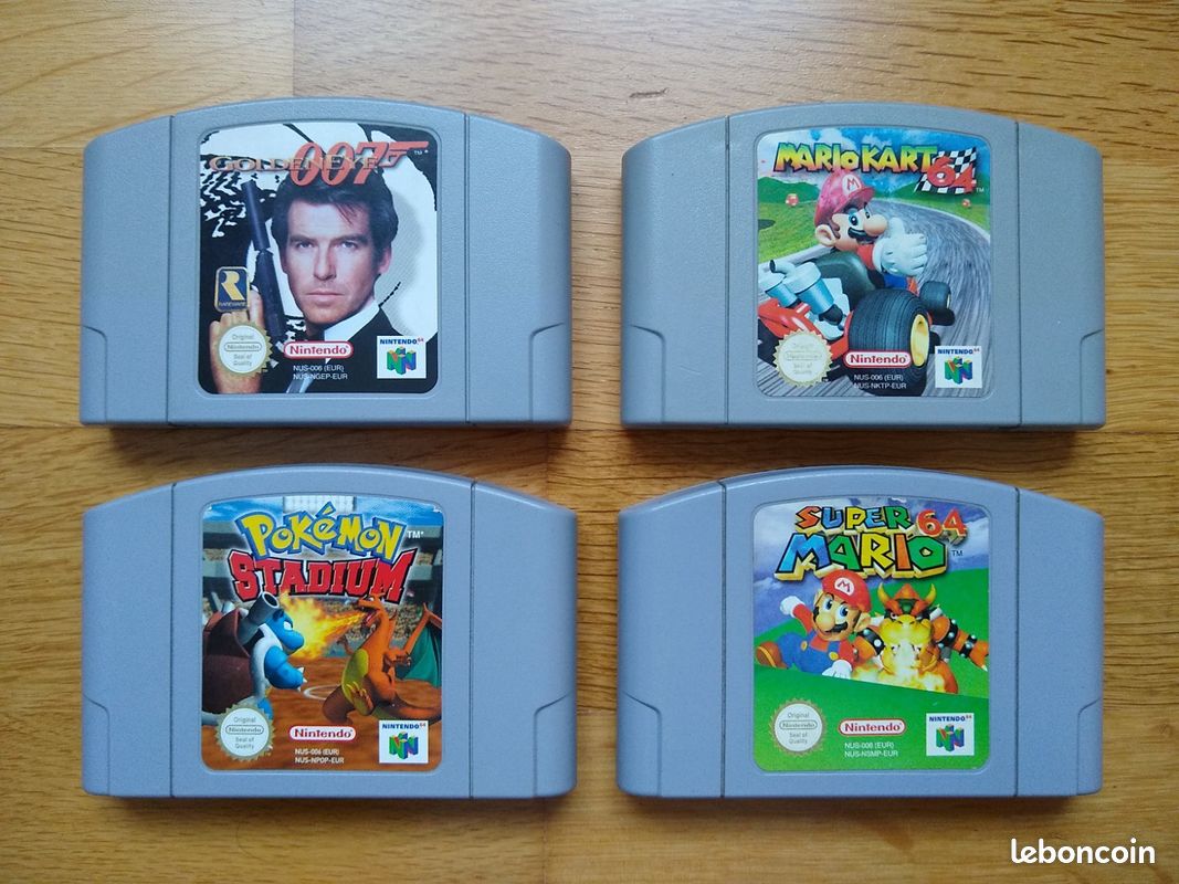 [Vendu] Jeux Nintendo 64 (image 1)