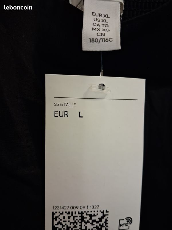 Robe noire sans manches Taille L (image 3)