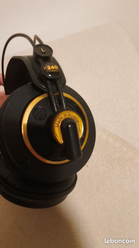 Casque Studio AKG K240 Pro Vintage – Made In Austria – 600 Ohms – RARE