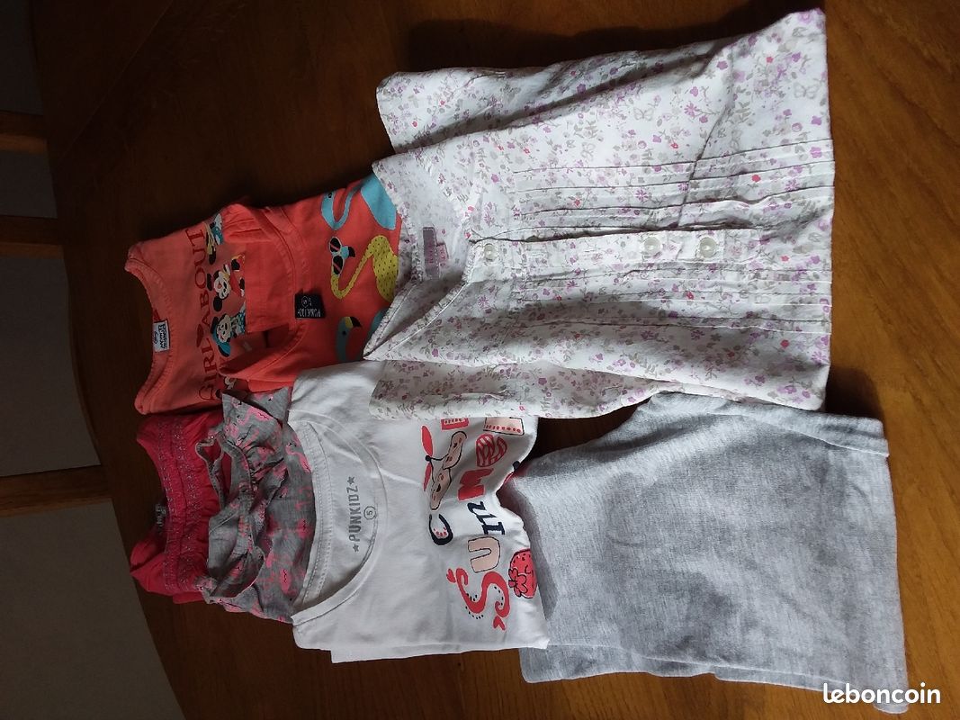 Lot vêtements fille (image 1)