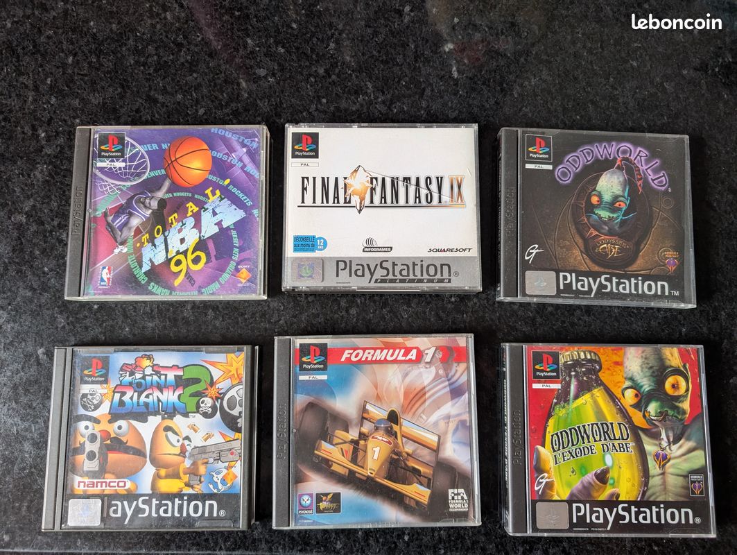 Jeux point blank PlayStation 1 disque promotionnel - Jeux vidéo