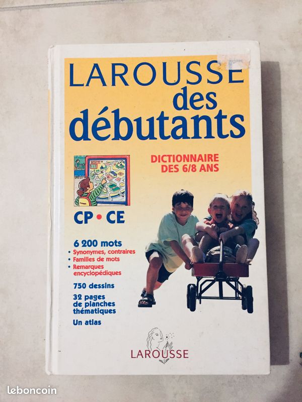 Dictionnaire Larousse des débutants 6 / 8 ans (image 1)