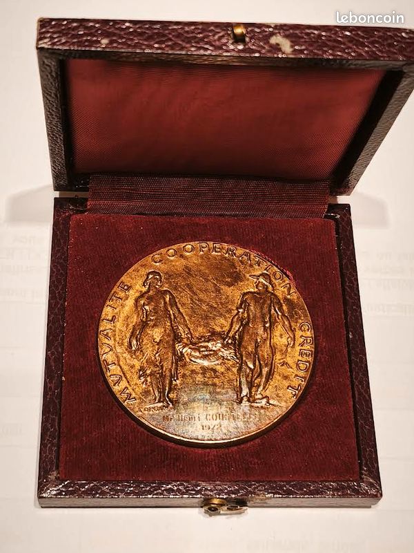 Médaille Souvenir Tir à L'Arc – Assemblée Générale Castres 1972 – Ronde Du Midi – Objet De Collection