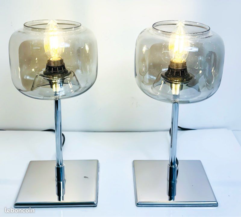 Paire de Lampe Gaëtano Sciolari (image 6)