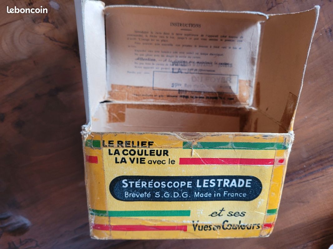 Stéréoscope Lestrade 1ère génération - 1954 - (image 6)
