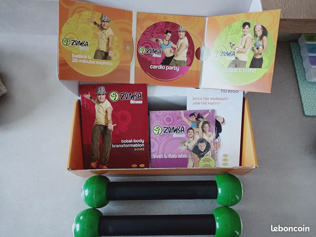 Coffret Zumba accessoire Maracas et DVD (image 3)