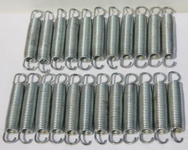Ressorts De Remplacement Pour Trampoline - Acier Galvanisé Universel - Lot De Ressorts Compacts - TOYANDONA
