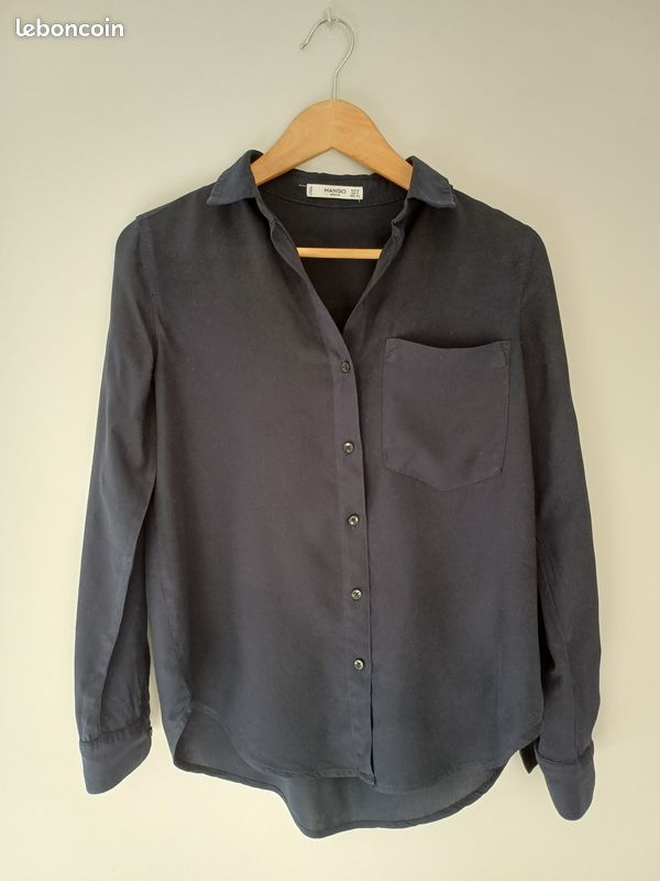 Chemise bleu marine - taille S (image 1)