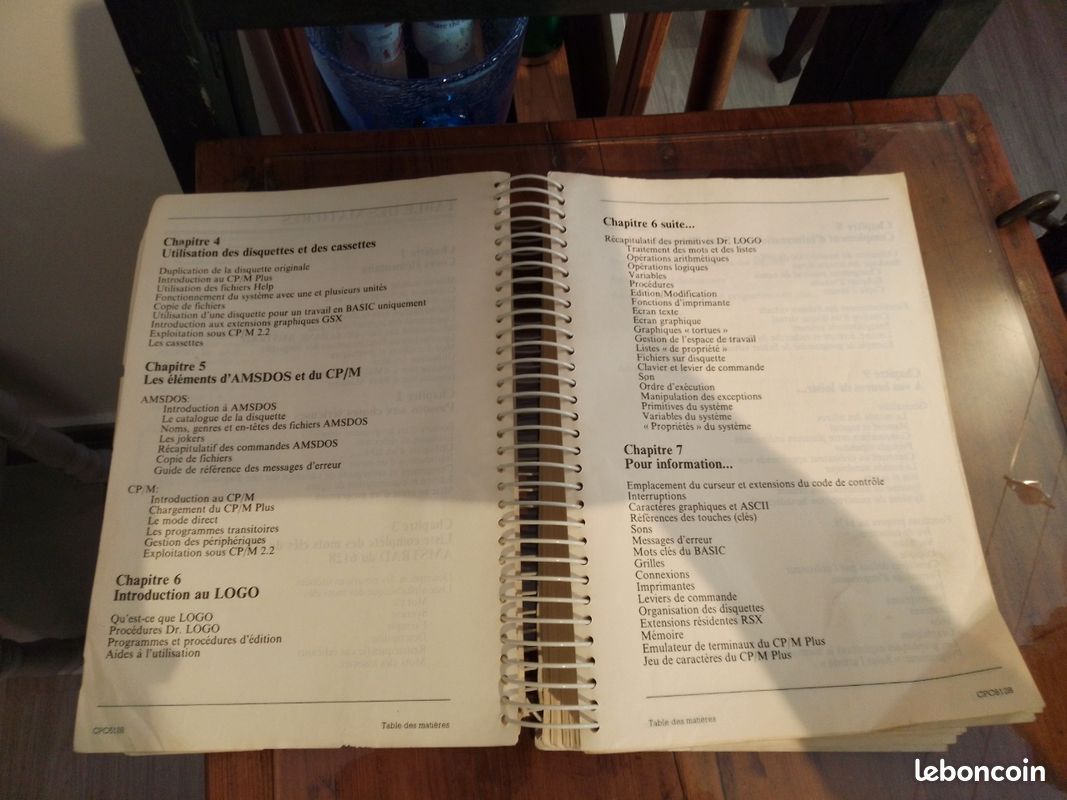 Manuel D'Utilisation Amstrad Cpc 6128 ★ Guide Officiel Français ★ Bon