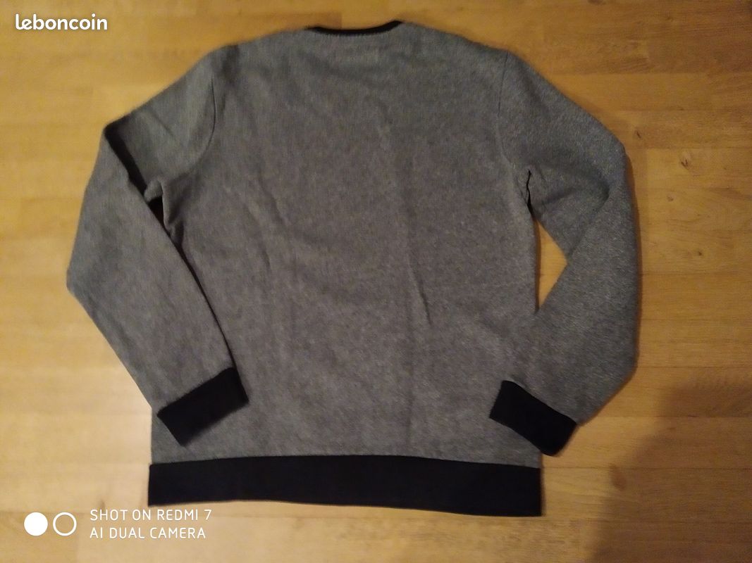 Jules Hommes Vert Haut Pull Col Pull TAILLE S