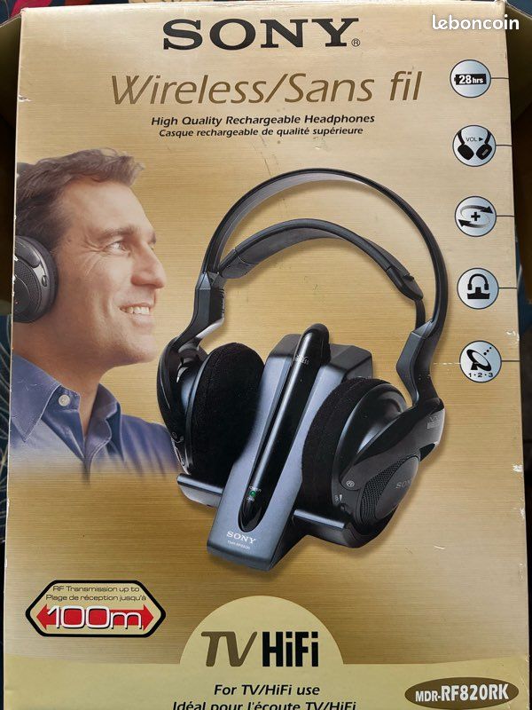 Casque audio sans fil sony (image 1)