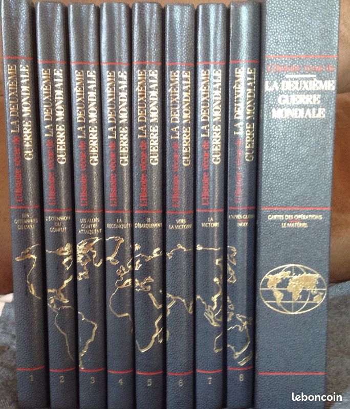 8 livres 2eme guerre mondiale+cartes opérations (image 2)