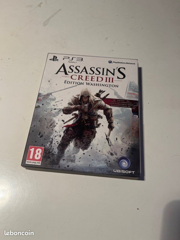 Assassin's Creed III La Tiranía del Rey Washington PS3