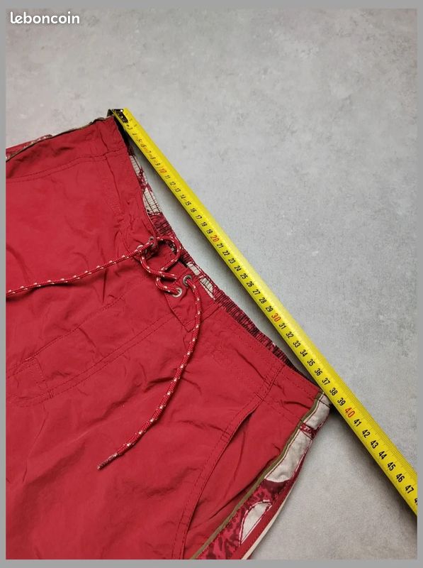Short de bain Tommy Hilfiger - Homme Taille L - Bordeaux (image 12)