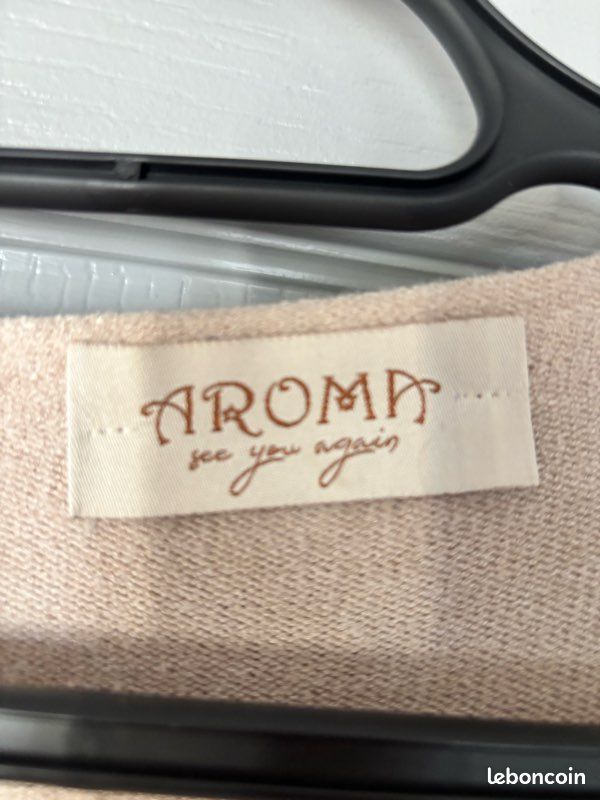 Gilet épais beige (image 6)