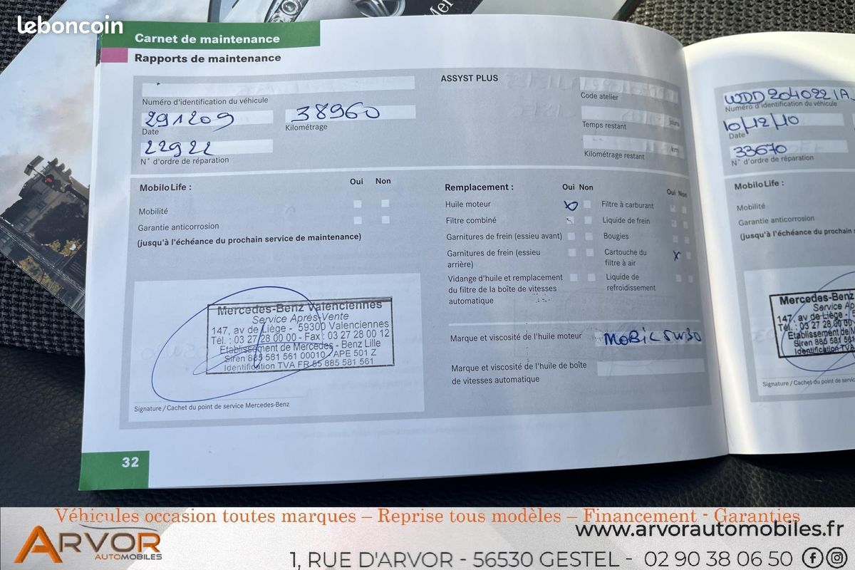 MERCEDES CLASSE C 320 CDI Avantgarde - BVA G-Tronic (image 36)