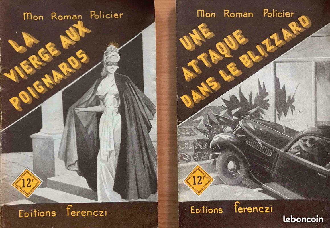 📚 Mon Roman Policier (mini récits) N°154 au N°174 (Ferenczi 1951) (image 6)