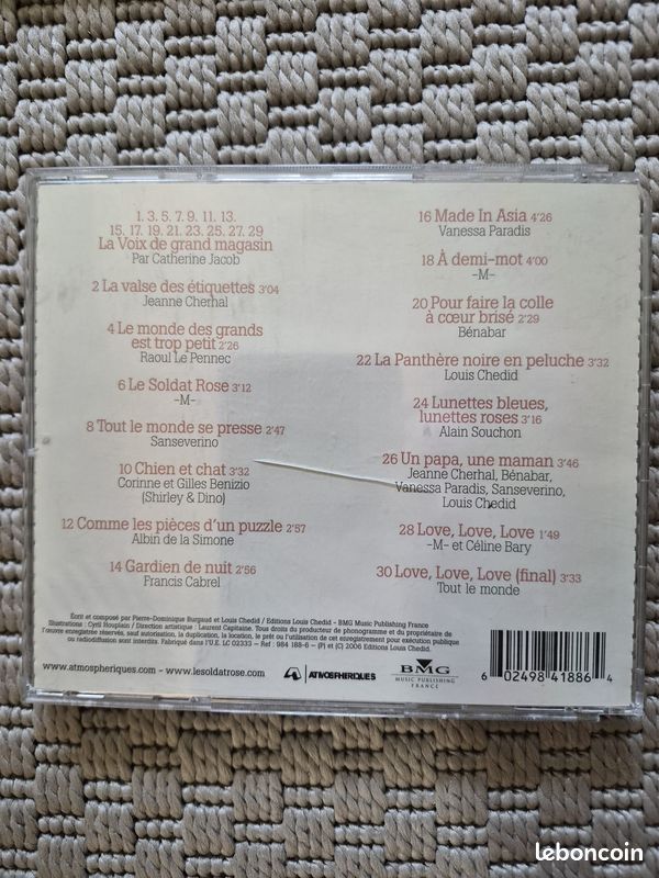 CD : le Soldat Rose (image 4)