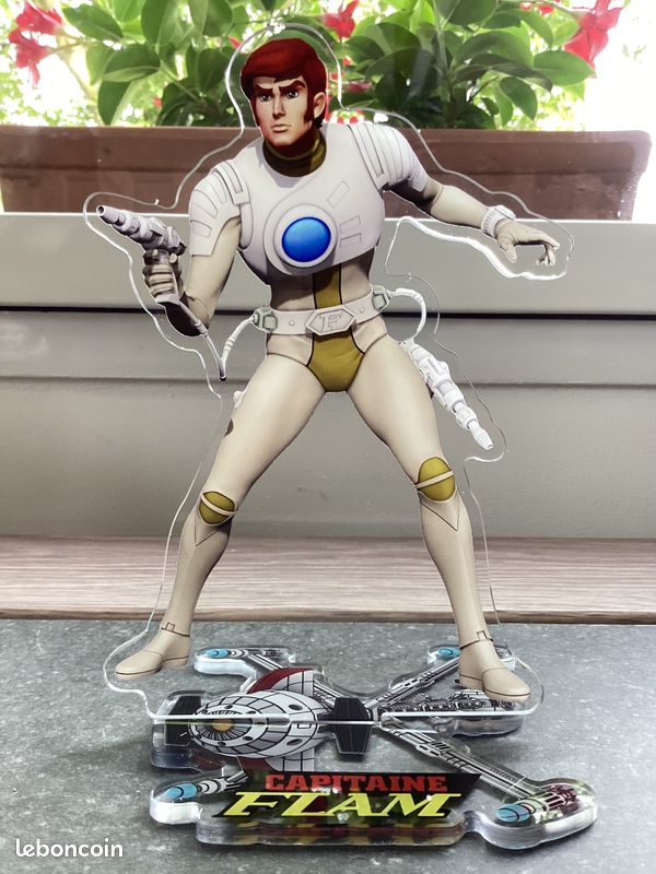 Figurine Capitaine Flam / Captain Future - Curtis Newton - HL PRO - 23 Cm