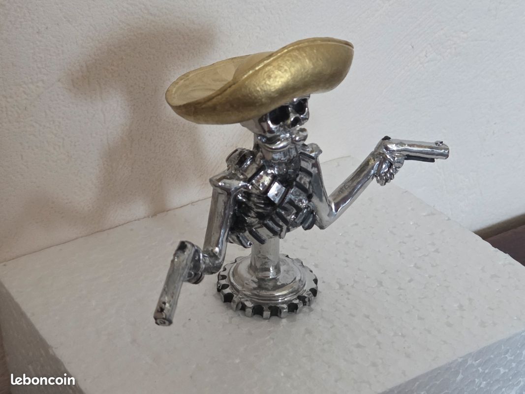 XDHLDULYK 1 décoration de capot en forme de lapin en métal pour capot de voiture et camion - Emblème décoratif vintage 3D pour voitures et camions - Statue en fonte chromée faite