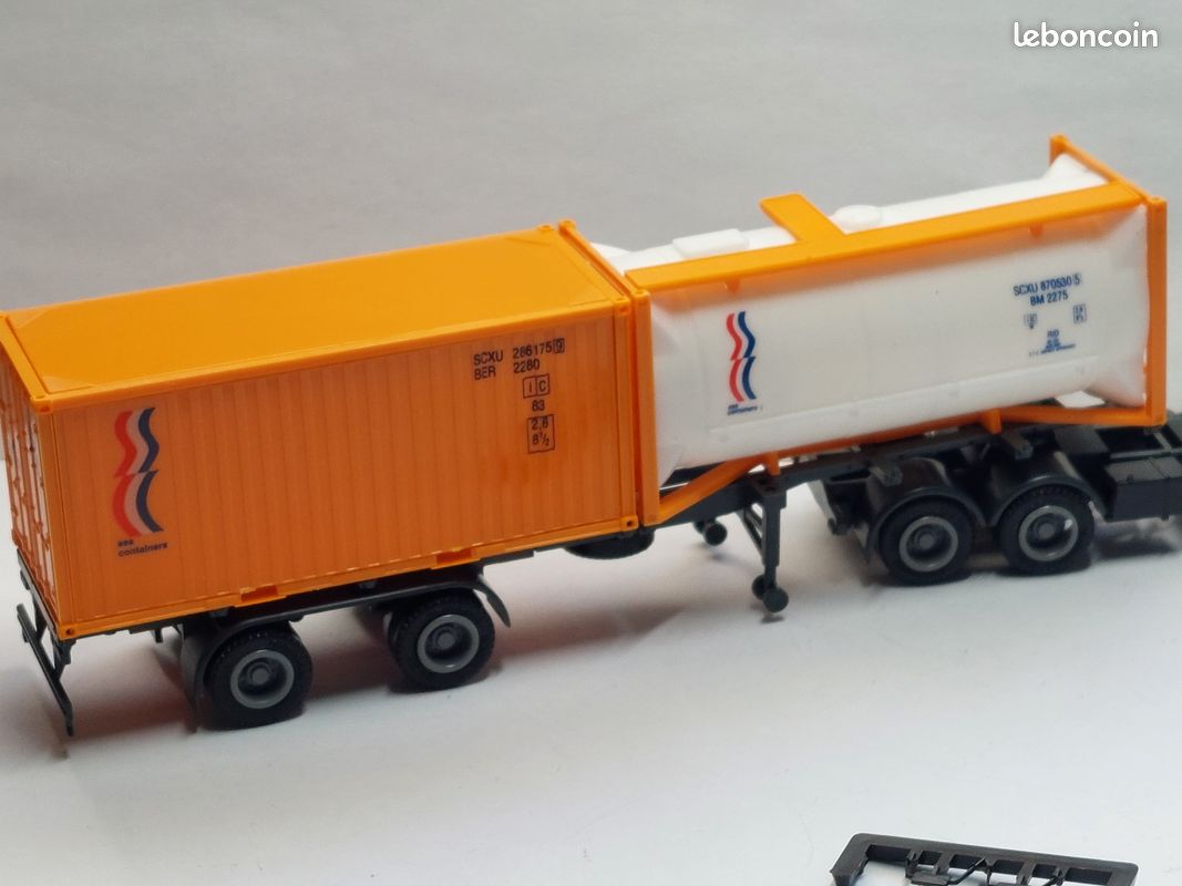RIETZE IVECO EUROTECH 4x2 caisse DHL HO 1/87 EUR 20,00 - FR