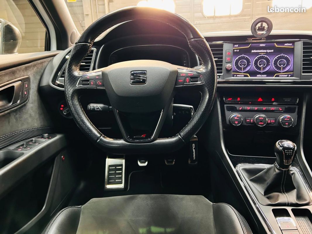 SEAT Leon Cupra 300 Phase 2 – 2.0 TSI 300 – Beats Audio – Garantie Cessible (image 12)