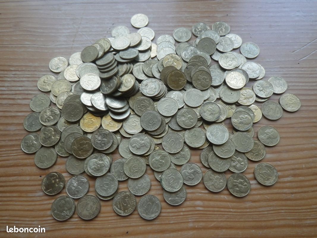 Monnaie 5 centimes Marianne (250 pièces) (image 1)