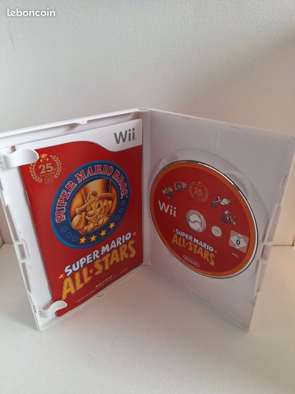 Super Mario All-Stars - Edition 25ème Anniversaire - Wii - PAL - Manuel Inclus - Bon état