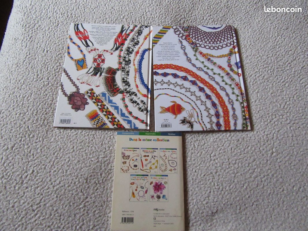 3 livres de travaux manuels avec des perles (image 2)