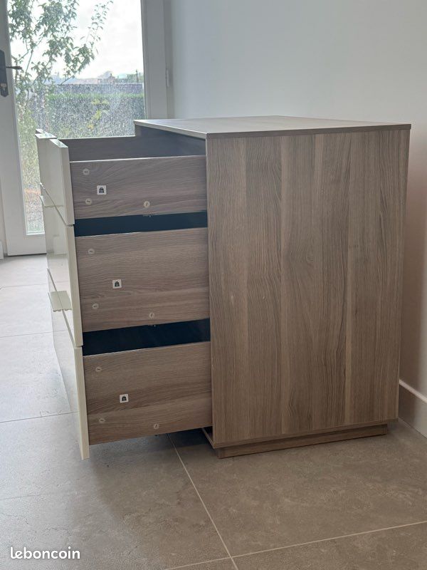 Jolie commode Ikea 3 tiroirs (image 3)