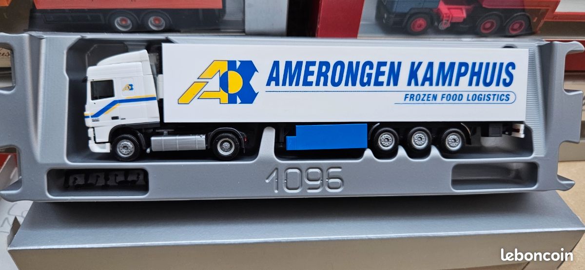 Camion Miniature DAF XF WIRTZ IBERIA - Échelle HO 1:87 - Marque Herpa - Neuf