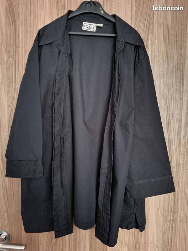 Chemise noires taille 56 (image 1)
