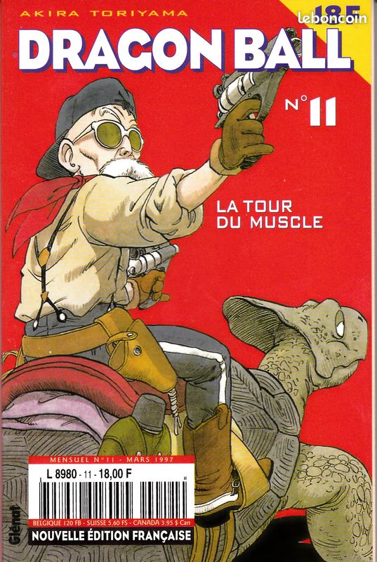 Dragon Ball n°11 édition Kiosque Rouge Mensuel- Manga ETAT NEUF (image 1)
