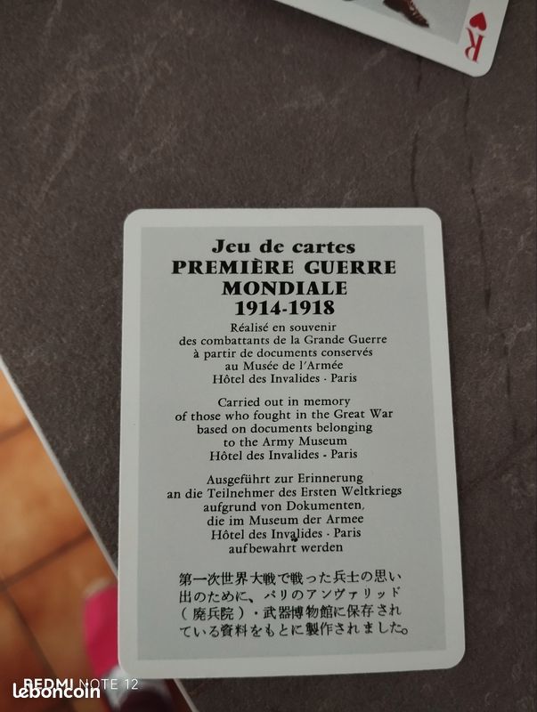 JEU DE 52 mini cartes a jouer publicitaire Pastis 51, paquet rouge EUR