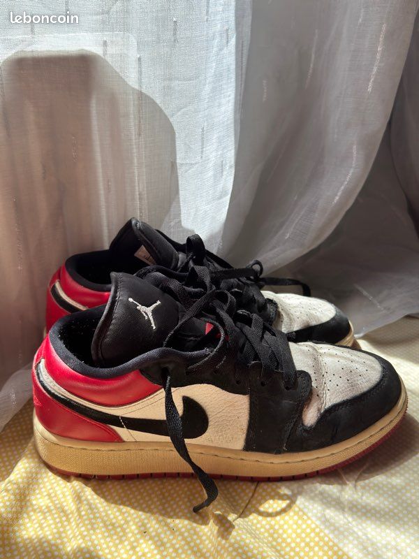 Low Jordan Rouge Noir Blanche Baskets Basses Air Jordan Low Blanc