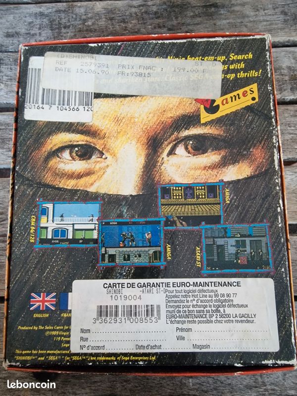 LOOM (Atari ST 520,1040, Mega) COMPLET EN BOITE AVEC K7/ disquette 3,5 et livret, Lucasfilm Version intégral en Français disques et documentation - Jeux vidéo