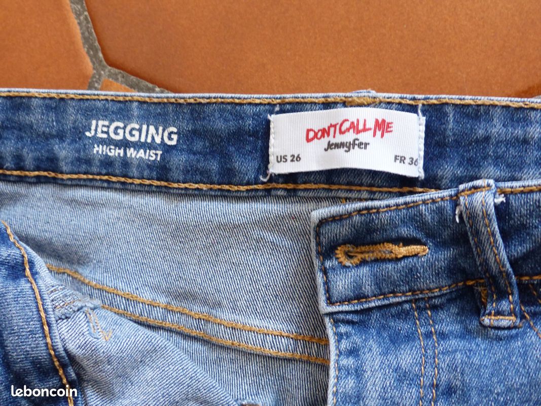 Jegging taille haute Jennyfer T 36 Vêtements